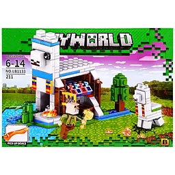 Конструктор Minecraft, LB1133, 219 деталей, 32x22x5 см, (В асортименті) - мініатюра 4