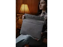 Чохол для ноутбука InCarne Klouz MacBook Pro 16 2019-2025 (вінтажний) сірий (klouz-gray-vintage-pro-16) - мініатюра 6