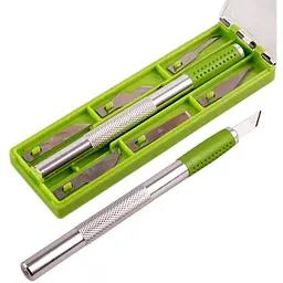 Ніж-скальпель для вирізання Alloid Building Tools SK5 зі змінними лезами (HA-1825) - мініатюра 3