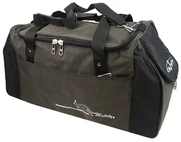 Сумка спортивна Wallaby з нейлону 59 л 48×32×28 см Хакі з чорним