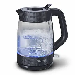 Tefal Електрочайник Tefal Morning Glass Kettle, 1.7л, скло, з підсвіткою, чорний - мініатюра 3