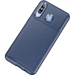 Чохол-накладка Toto TPU Carbon Fiber 1.5 mm Case Samsung Galaxy A40s/M30 Dark Blue - мініатюра 2