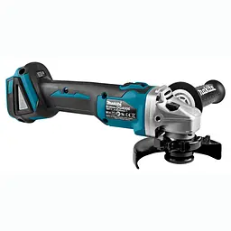Шліфмашина кутова акумуляторна Makita DGA506Z (125 мм, 8500 об/хв, BL, LXT, без акумуляторів та зарядного пристрою) - мініатюра 2