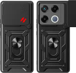 Панель BeCover Military для Infinix GT 20 Pro (X6871) Black (713045) - мініатюра 2