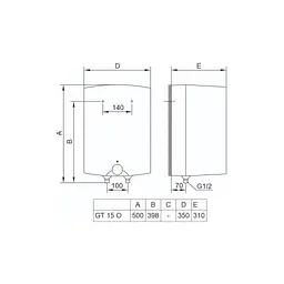 Бойлер TIKI Mini P 15V9 (GT15OMINI_TIKI) (700188) - мініатюра 4