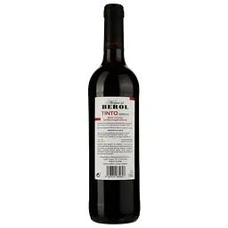 Вино Marques de Berol червоне напівсолодке 0.75 л - мініатюра 2