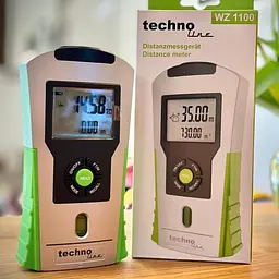 Ультразвуковий далекомір Technoline WZ1100 Silver/Green (WZ1100) - мініатюра 9
