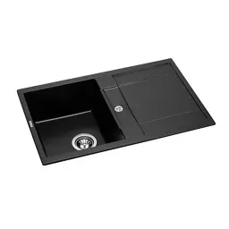 Мийка кухонна GRANADO VALENCIA black shine (gr0701) - миниатюра 2