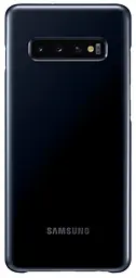 Чохол оригінальний LED Cover EF-KG975CBEGRU для Samsung Galaxy S10 Plus (6.4") Black - мініатюра 4