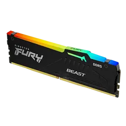 Оперативна пам'ять Kingston Fury 16GB DDR5 5200MHz Beast RGB Black (KF552C40BBA-16)