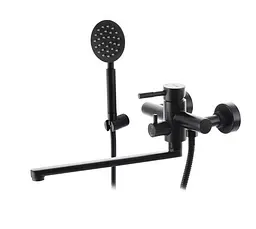 Змішувач для ванни WEZER EKO7A-01-BLACK
