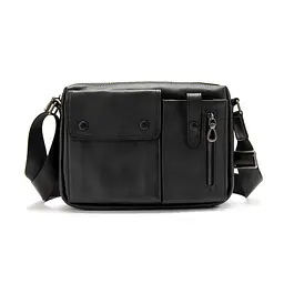 Шкіряна сумка через плече горизонтальна Tiding Bag 1628A