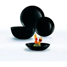 Тарелка суповая Luminarc Diwali Black 20 см (P0787) - мініатюра 3