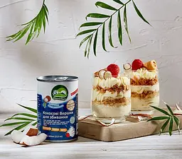 Кокосові вершки для збивання 400г Nature`s Charm - мініатюра 2