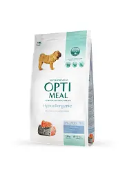 Сухий корм для собак середніх та великих порід Optimeal Hypoallergenic з лосося 12 кг