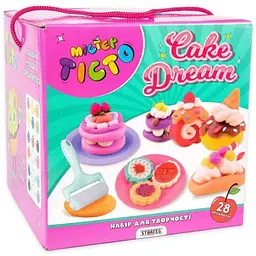 Набір для творчості STRATEG Містер тісто Cake Dream українською мовою 41014