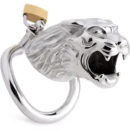 Клітка для члена Master Series Tiger King Cock Cage With Lock