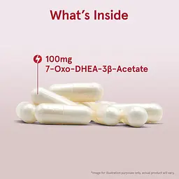 Дегідроепіандростерон Jarrow Formulas 7-Keto DHEA 100 мг 30 капсул - мініатюра 5