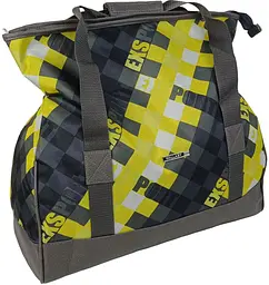 Сумка дорожня саквояж Wallaby 28L поліестер штучна шкіра Жовтий з Чорним - мініатюра 3