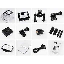 Екшн-камера Hoco DV100 sports Camera (6942007616799) - мініатюра 6