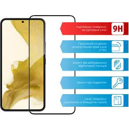 Скло захисне ACCLAB Full Glue Samsung S22+ (1283126523021) - мініатюра 3
