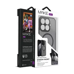 Чохол MAKE Xiaomi 15T Pro Shadow+ Magnet Black - мініатюра 2