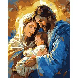 Картина за номерами Santi Святе сімейство, 40x50см (955780)