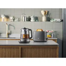 Electrolux Електрочайник, 1,7 л, Strix, скло, заварник, підтримка темп, чорний - мініатюра 3