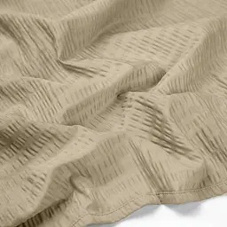 Простирадло Cosas на резинці з текстурованої бавовни 120х200х25 biscuit, бежевий (104WaffleCottonBeige_120x200x25) - мініатюра 4