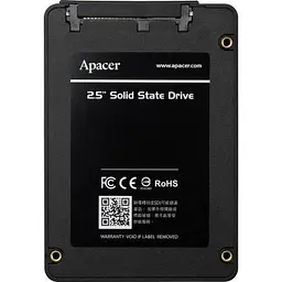 Накопичувач SSD 2.5" 480GB Apacer (AP480GAS340G) - мініатюра 2