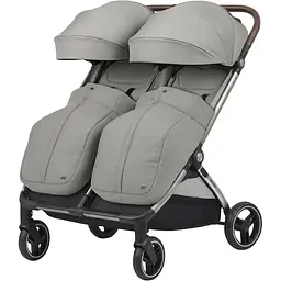 Прогулянкова коляска двомісна Carrello Link CRL-6533 Cliff Grey