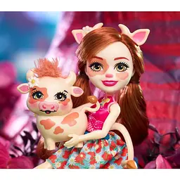 Лялька Enchantimals Корівка Кайла (FXM77) - мініатюра 5