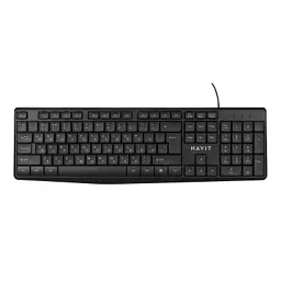 Клавіатура Havit KB206 USB UA Black (HV-KB206-BK)