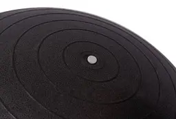 М'яч для фітнесу (фітбол) PowerPlay 4001 Ø65 cm Gymball Чорний + помпа (PP_4001_65_Black) - мініатюра 3