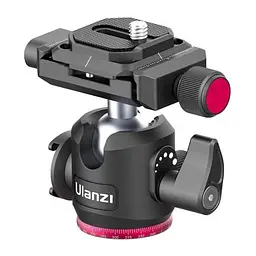 Штатив Ulanzi Vijim Multifunctional Carbon Fiber Tripod + Arca Swiss Ballhead UV-2255 MT-20 Black - мініатюра 6
