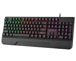 Ігрова клавіатура GamePro GPGK-398 Headshot USB RGB Black - мініатюра 2