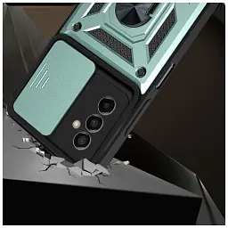 Чохол до мобільного телефона BeCover Military Samsung Galaxy S25 Plus SM-S936 Dark Green (712880) - мініатюра 4