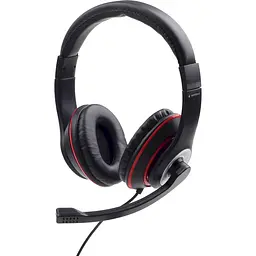 Игровая гарнитура Gembird MHS-03-BKRD Black-Red (MHS-03-BKRD)