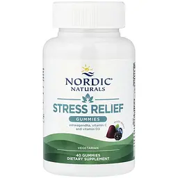 Комплекс антистрес Nordic Naturals Stress Relief 40 жувальних цукерок
