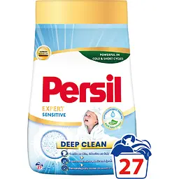 Пральний порошок Persil Expert Deep Clean Автомат Sensitive 27 циклів прання 4.05 кг