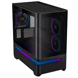 Корпус для ПК ASUS PRIME AP202 TG ARGB BLACK (90DC00P0-B19000) - мініатюра 3