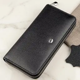 Жіночий клатч ST Leather 18863 чорний