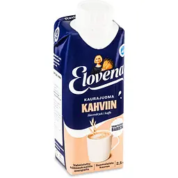 Вівсяне молоко Barista до кави Elovena без глютену, без лактози 250 мл - мініатюра 2