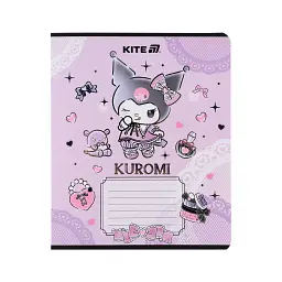 Зошит Kite Kuromi, 18 аркушів, лінія (HK25-237-1) - мініатюра 3