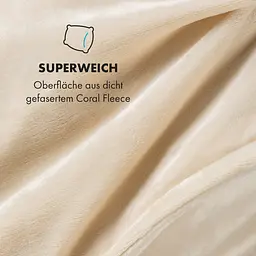 Електрична ковдра Klarstein Slanket (10035504) Бежевий - мініатюра 7