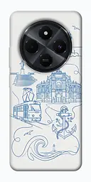 TPU чохол Demsky Southern pearl для Xiaomi Redmi 14C / Poco C75
