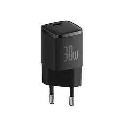 Мережевий зарядний пристрій Baseus Cube Pro Fast Charger 1C 30W EU чорний