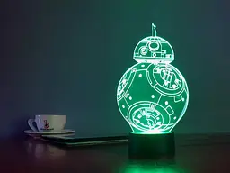 Нічник-світильник 3DВВ 8 3DTOYSLAMP 18х10х9.5 см osv0001133