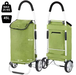 Cумка-візок ShoppingCruiser Foldable Green (650068) - мініатюра 3