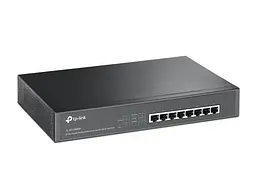 16 портовий настільний / стієчний свитч з 8 портами PoE +, TL-SG1008MP TP-LINK - мініатюра 2
